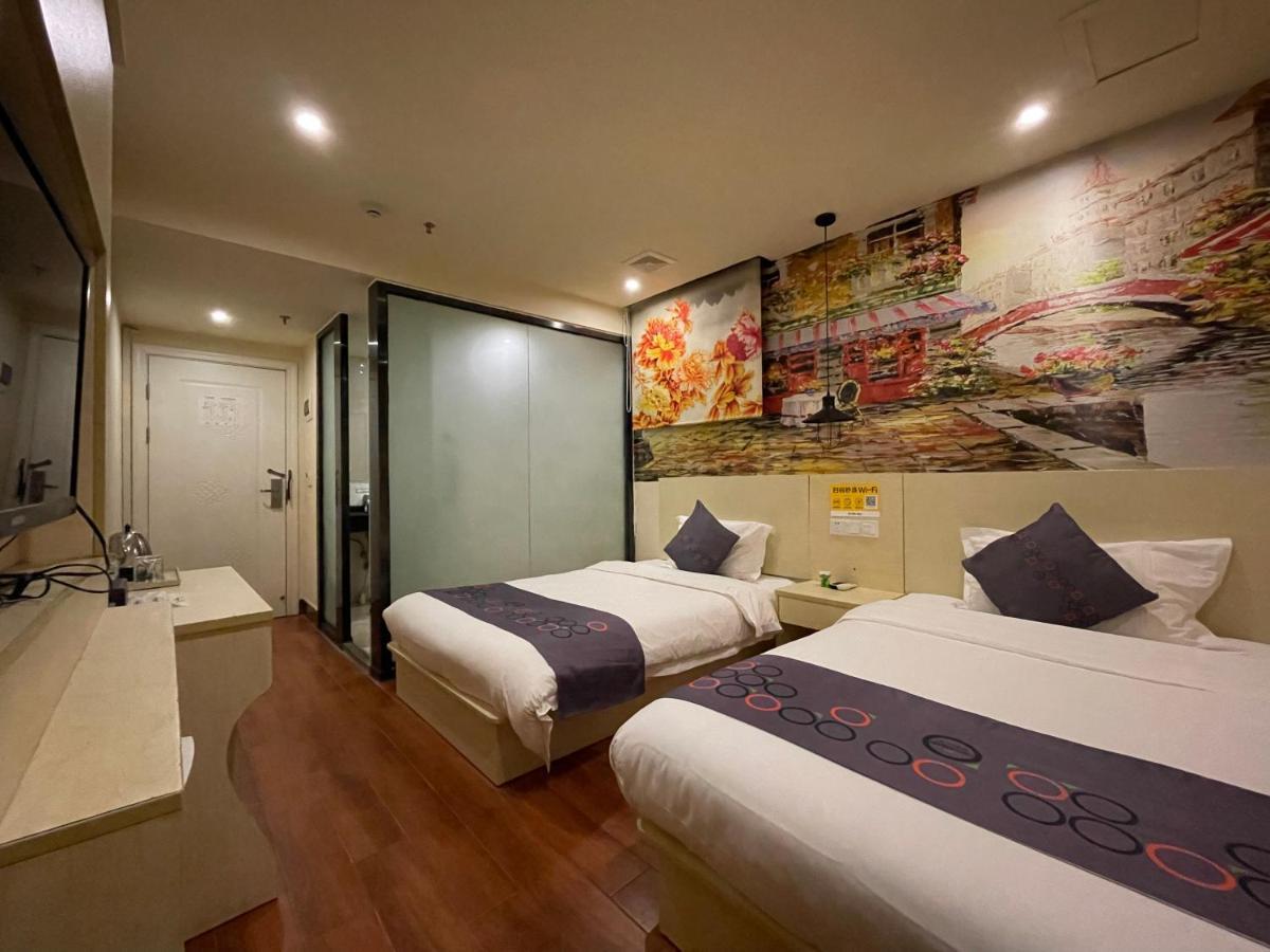Emi Hotel Guangzhou International Convention And Exhibition Center Guangzhou Tower Branch Exteriör bild