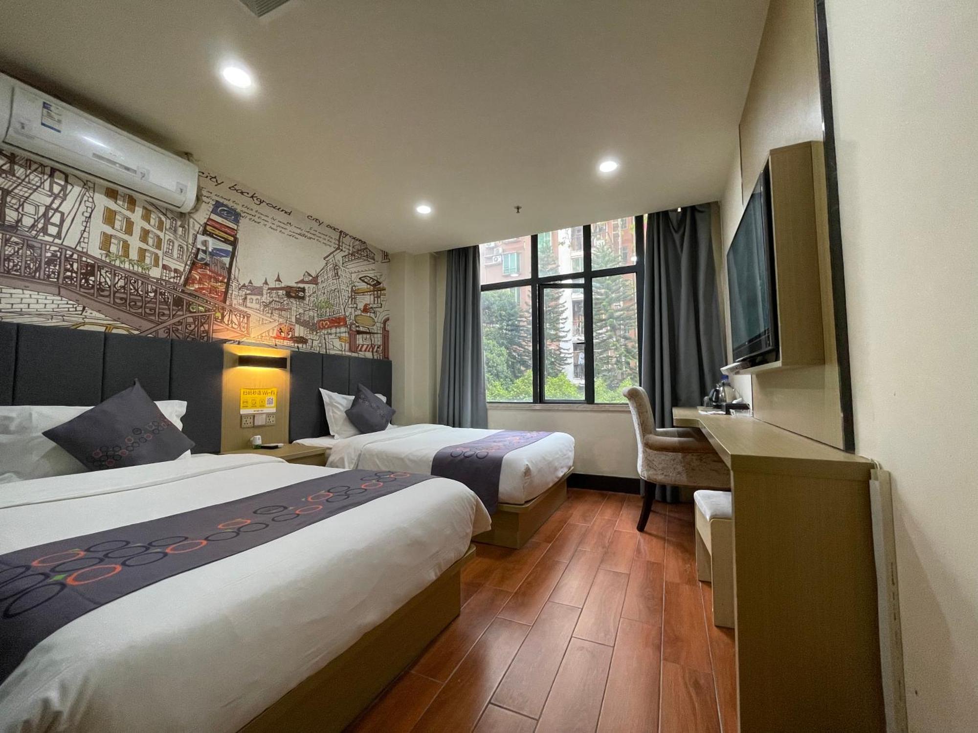 Emi Hotel Guangzhou International Convention And Exhibition Center Guangzhou Tower Branch Exteriör bild