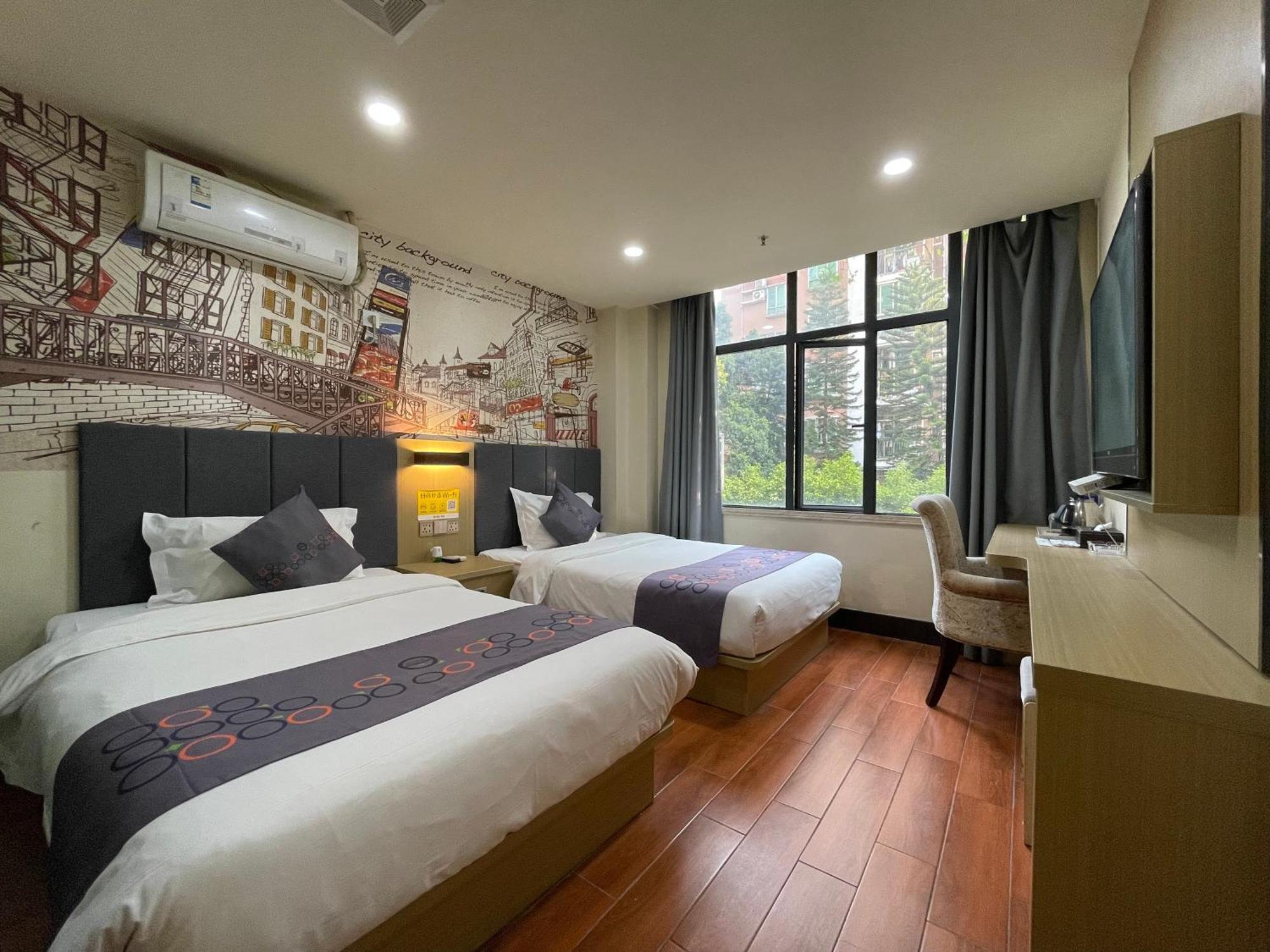 Emi Hotel Guangzhou International Convention And Exhibition Center Guangzhou Tower Branch Exteriör bild