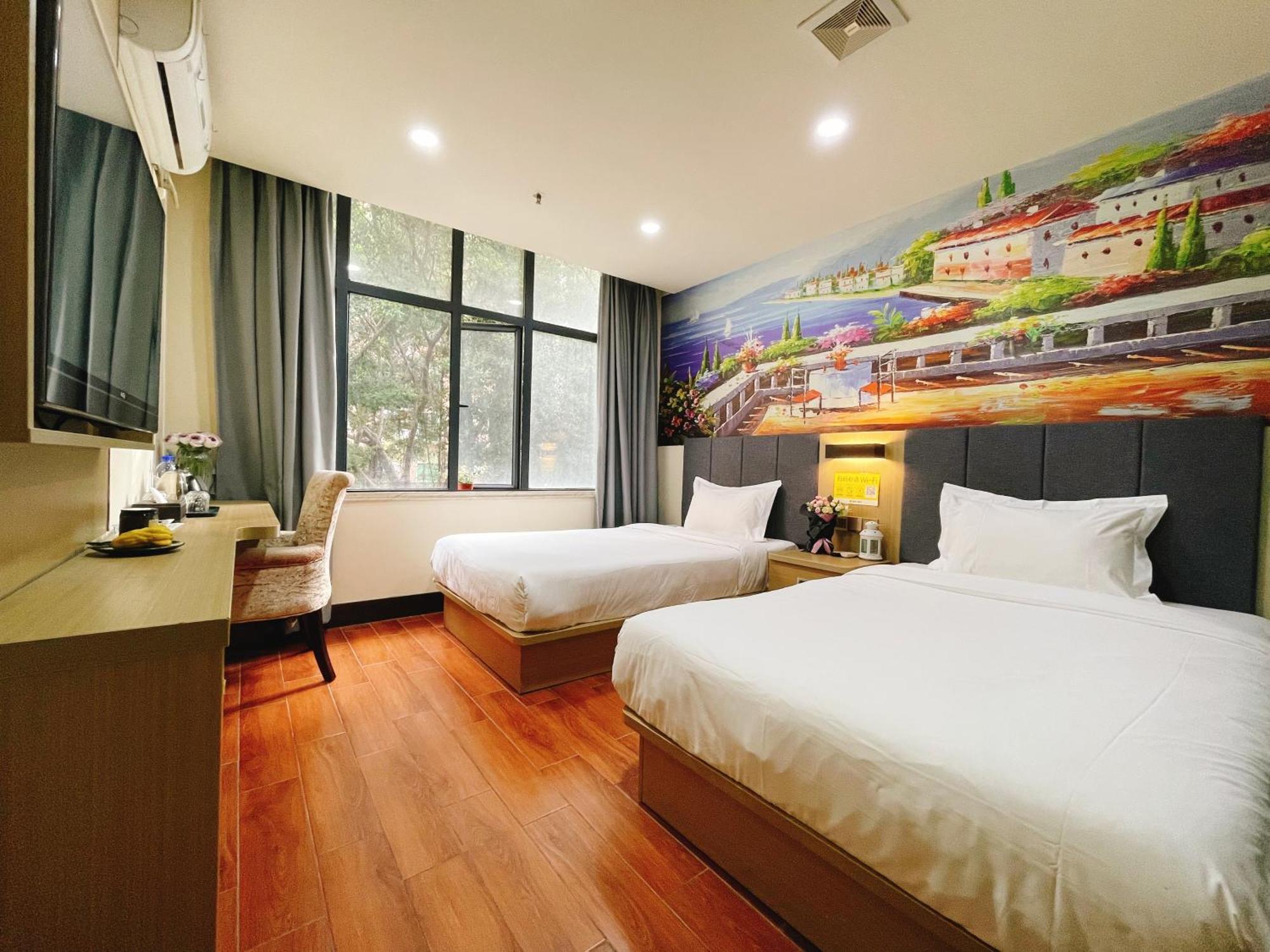 Emi Hotel Guangzhou International Convention And Exhibition Center Guangzhou Tower Branch Exteriör bild