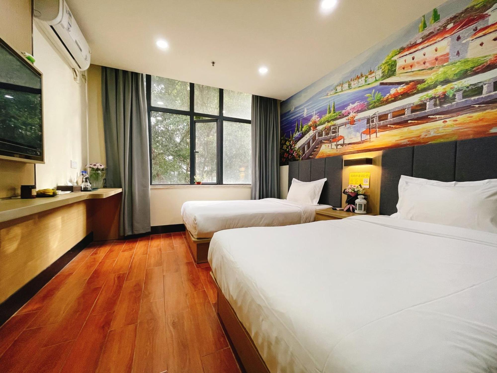Emi Hotel Guangzhou International Convention And Exhibition Center Guangzhou Tower Branch Exteriör bild