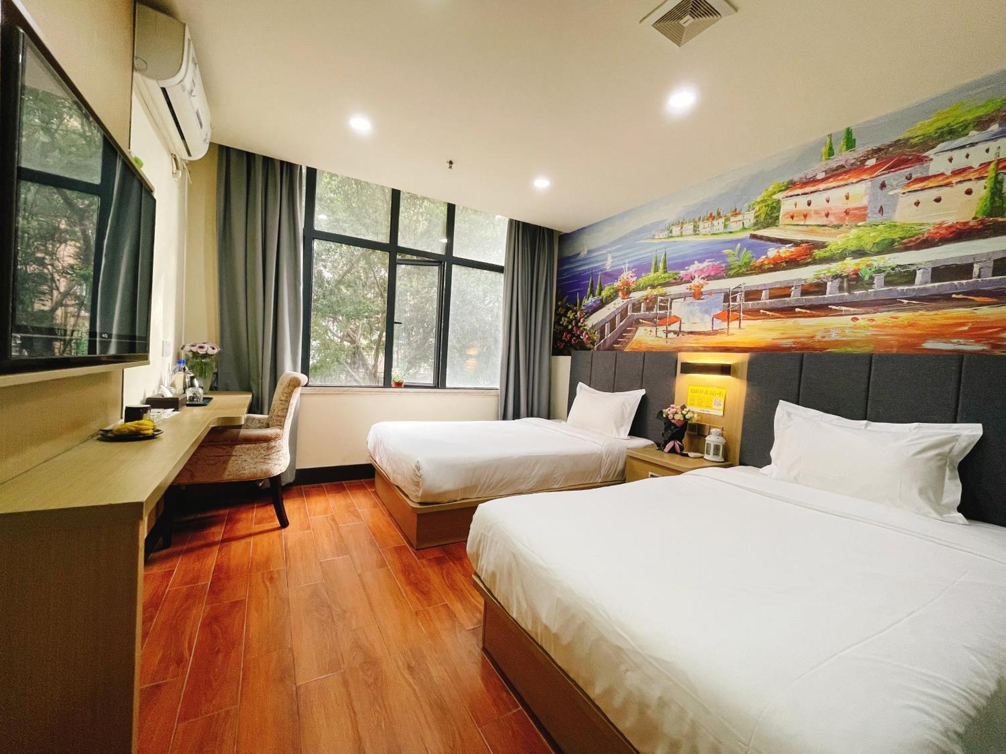 Emi Hotel Guangzhou International Convention And Exhibition Center Guangzhou Tower Branch Exteriör bild